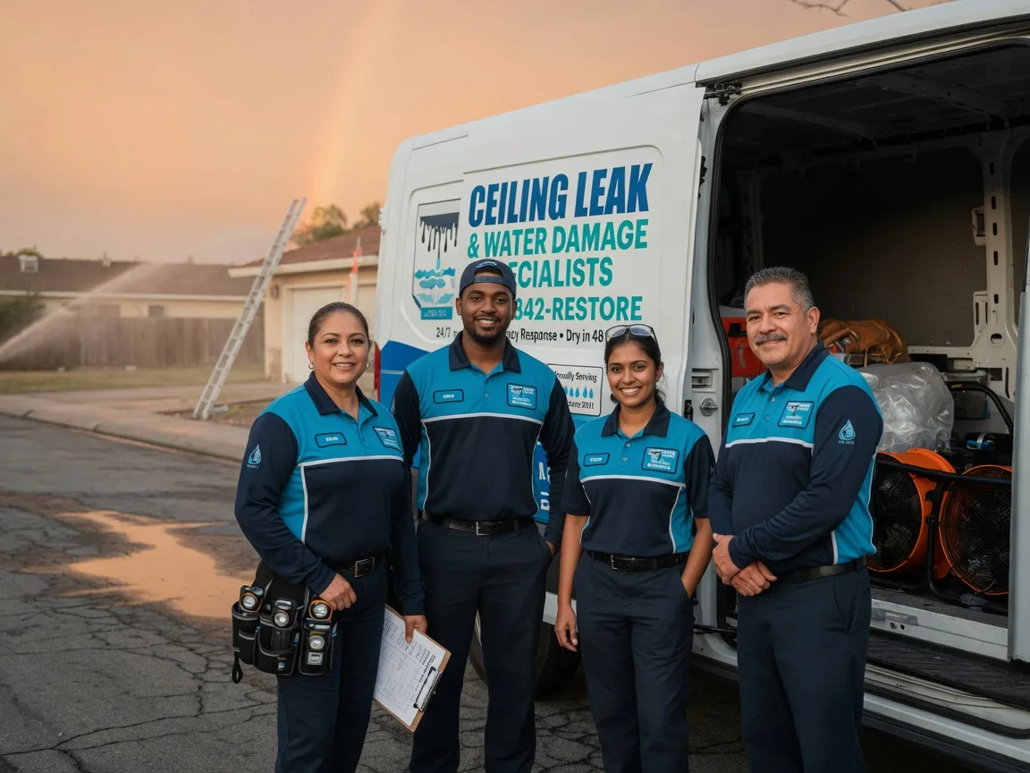 Ceiling Leak Cleanup company in Huntington, WV
